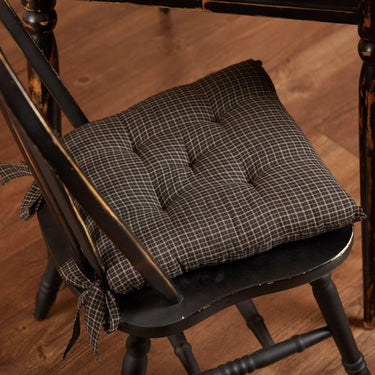 Kettle Grove Plaid Country Chair Cushion - The Fox Decor